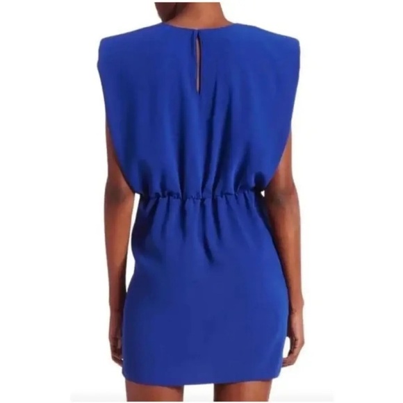 Amanda Uprichard Royal Blue Copeland Chic Mini Dress- XS - Picture 3 of 11